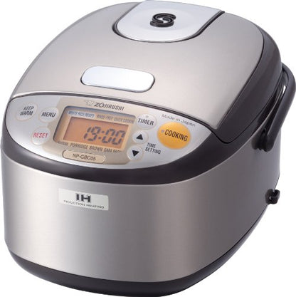Zojirushi 3-Cup Induction Heating System Rice Cooker & Warmer, Brown