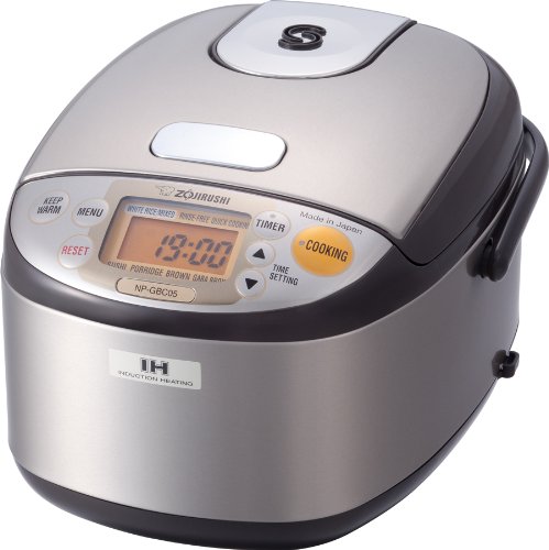 Zojirushi 3-Cup Induction Heating System Rice Cooker & Warmer, Brown