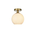 Elegant Lighting Baxter 8 Inch Flush Mount Baxter - LD2205SG - Transitional