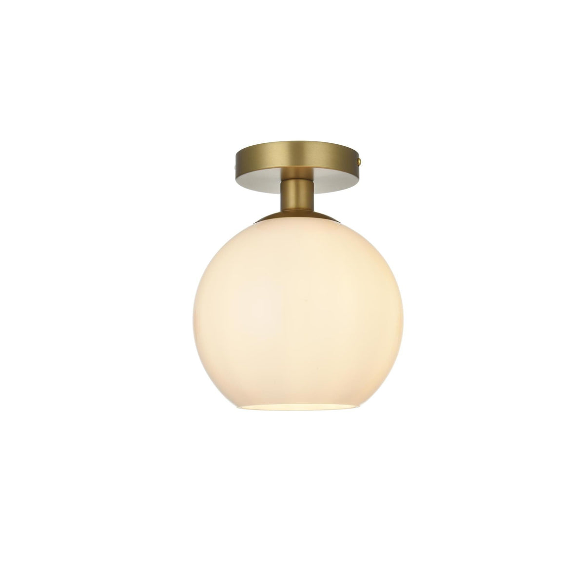 Elegant Lighting Baxter 8 Inch Flush Mount Baxter - LD2205SG - Transitional