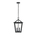 Elegant Lighting OD334H19 Frankford 2 Light 12" Wide Outdoor Pendant Black