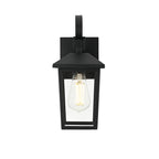 Elegant Lighting Riggs 6 Inch Outdoor Wall Light Riggs - OD502W12BK - Transitional