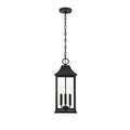 Elegant Lighting Shepard 8 X 20.5 Inch Outdoor Pendant in Black - *Lighting & Electrical