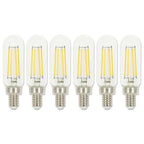 Westinghouse 5335020 Pack of (6) 5 Watt Dimmable T8 Candelabra (E12) LED Bulbs- 600