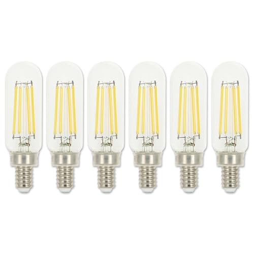 Westinghouse 5335020 Pack of (6) 5 Watt Dimmable T8 Candelabra (E12) LED Bulbs- 600