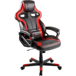 Arozzi Milano Enhanced Gaming Racing-Style Chair, Black/Red