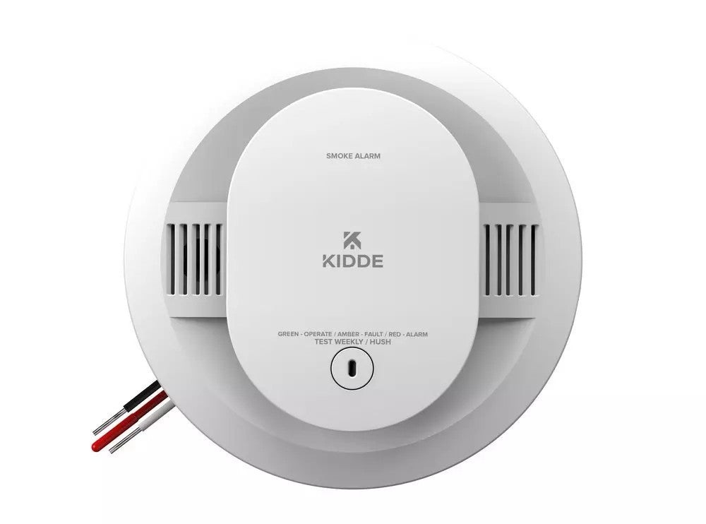 Kidde 21033081 Firex Hard-Wired Firex Smoke Alarm with AA Backup Battery White