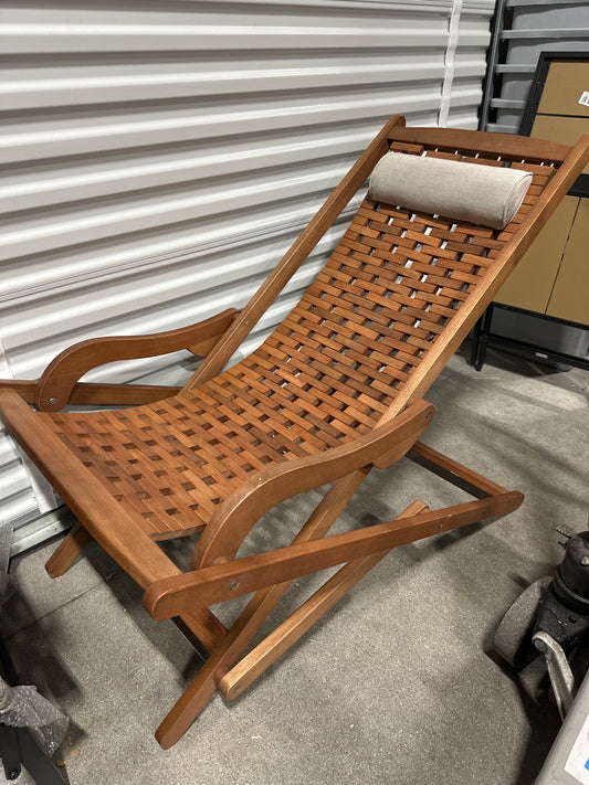 Thirtieth Sense Swing Lounger Eucalyptus Wood