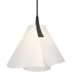 Mobius 1 Light 17.5 inch Black Pendant Ceiling Light, Small by Hubbardton Forge