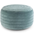 Vivienne Round Pouf - *Furniture & Organization