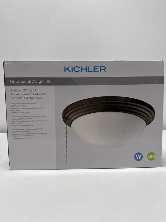 Kichler Outdoor Wet LED Ceiling Fan Light Kit