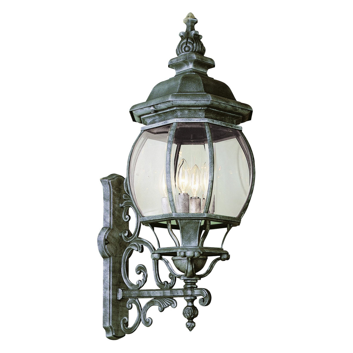 Trans Globe Lighting 4052 Francisco 4 Light 32" Tall Outdoor Wall Sconce Rust