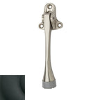 Baldwin 4105 5 Inch Lever Style Brass Door Holder Satin Black Door Stop Kick Stop