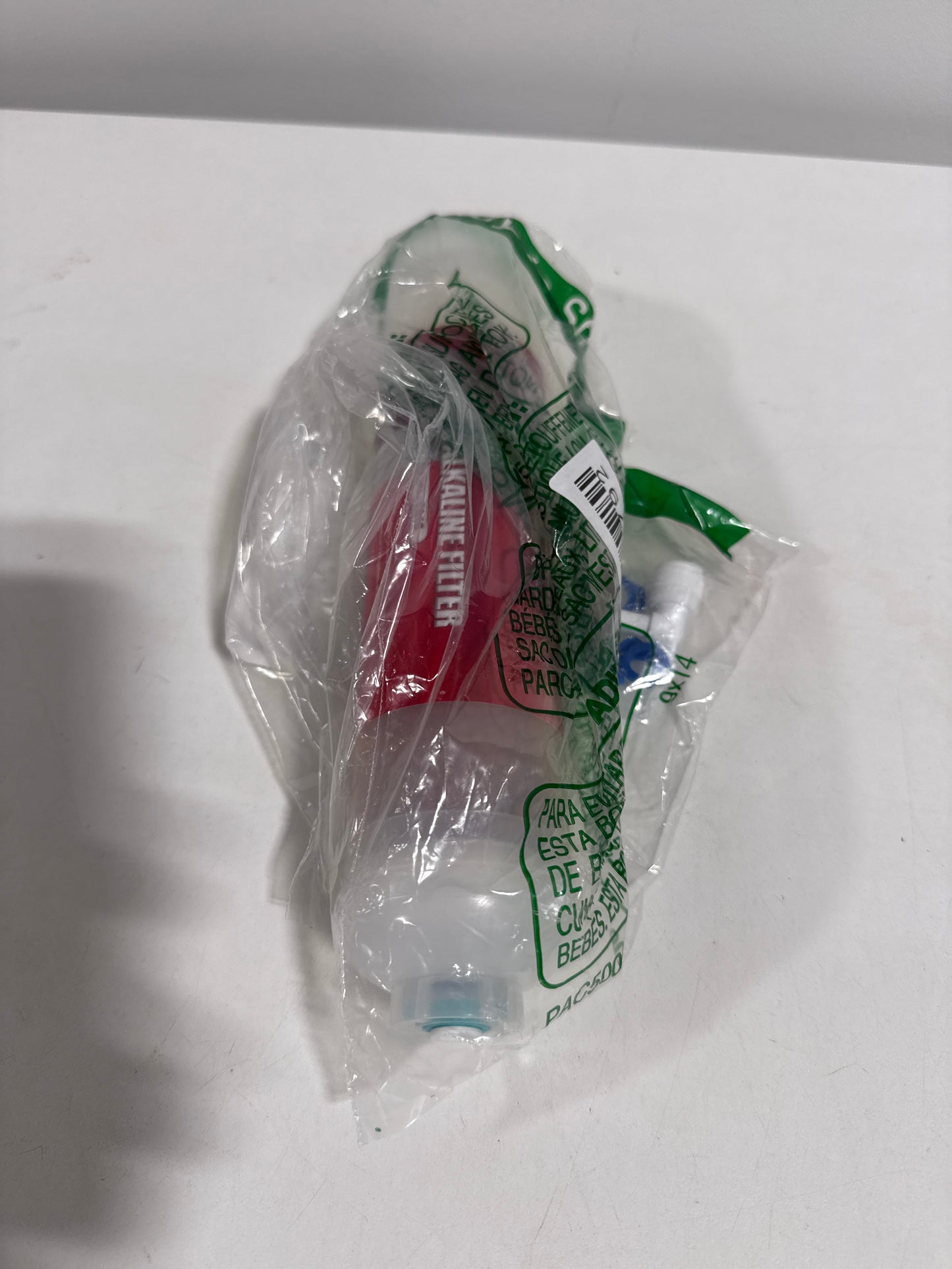 iSpring FA15 Alkaline Inline Water Filter Cartridge, 10” x 2” with 1/4” Quick Connect, NSF Certified, Add-on for RO Systems, Balances pH & Restores Minerals, 3-Layer Replacement Filter