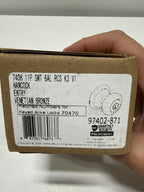 Kwikset Hancock Keyed Entry Single Cylinder Knobset with SmartKey - Venetian Bronze - 740H-11PSGC