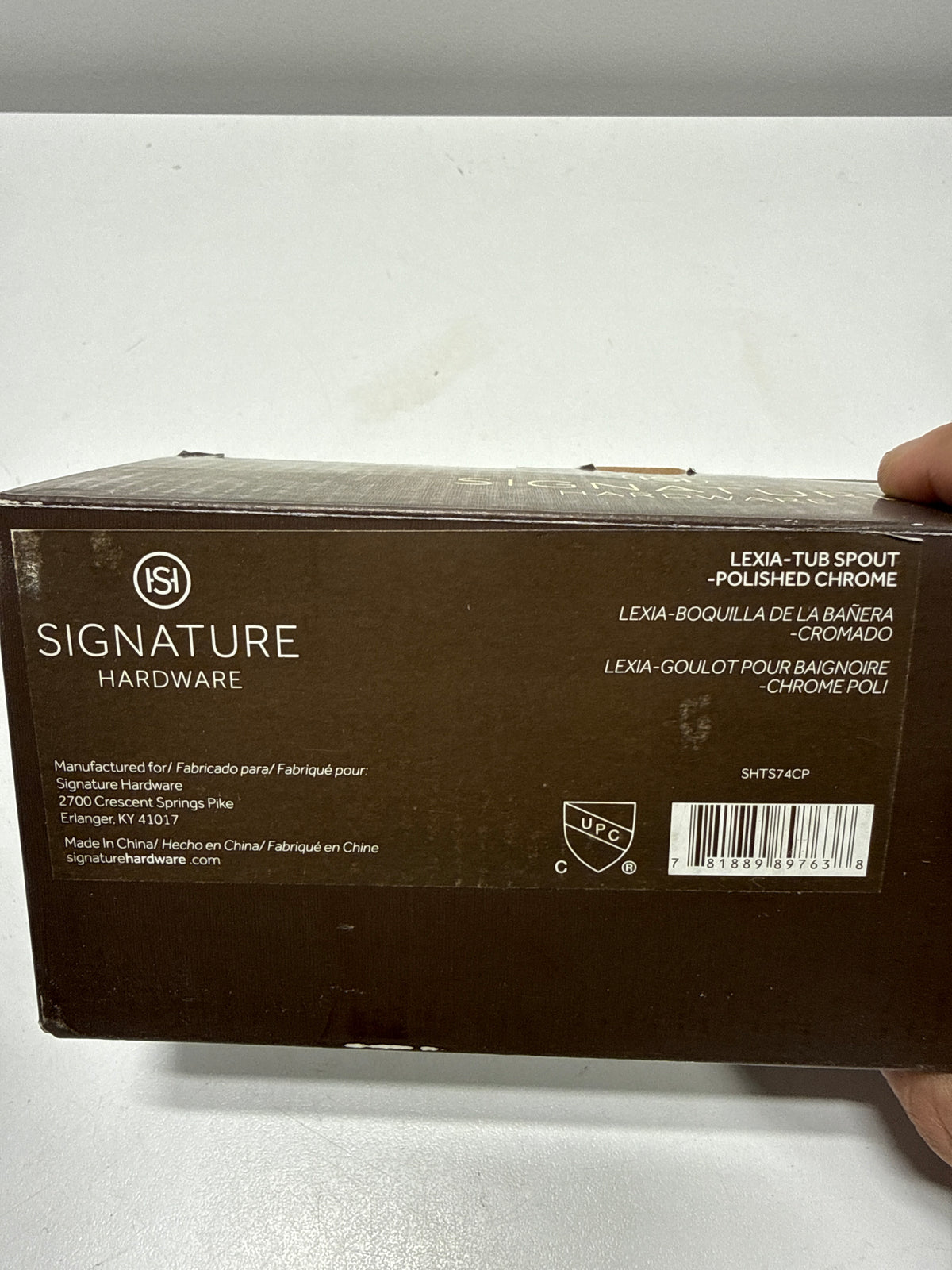 Signature Hardware 953767 FundamentALL 7-1/16" Non-Diverter Tub Spout Chrome