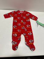 NFL Kansas City Chiefs Boys' Blanket Sleeper - 0-3M