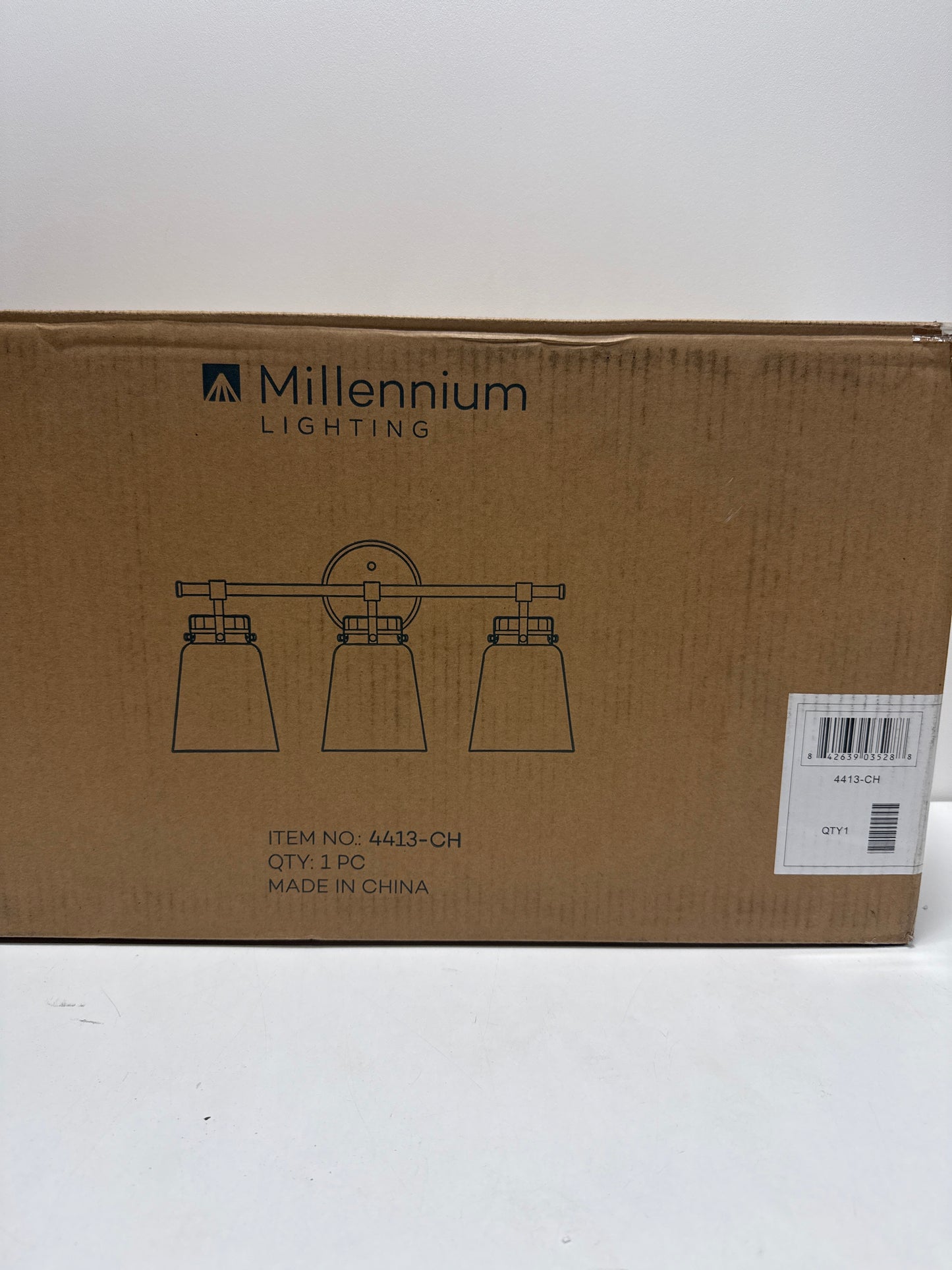 Millennium Lighting Amberose 23 Inch Bath Vanity Light Amberose - 4413-CH - Transitional