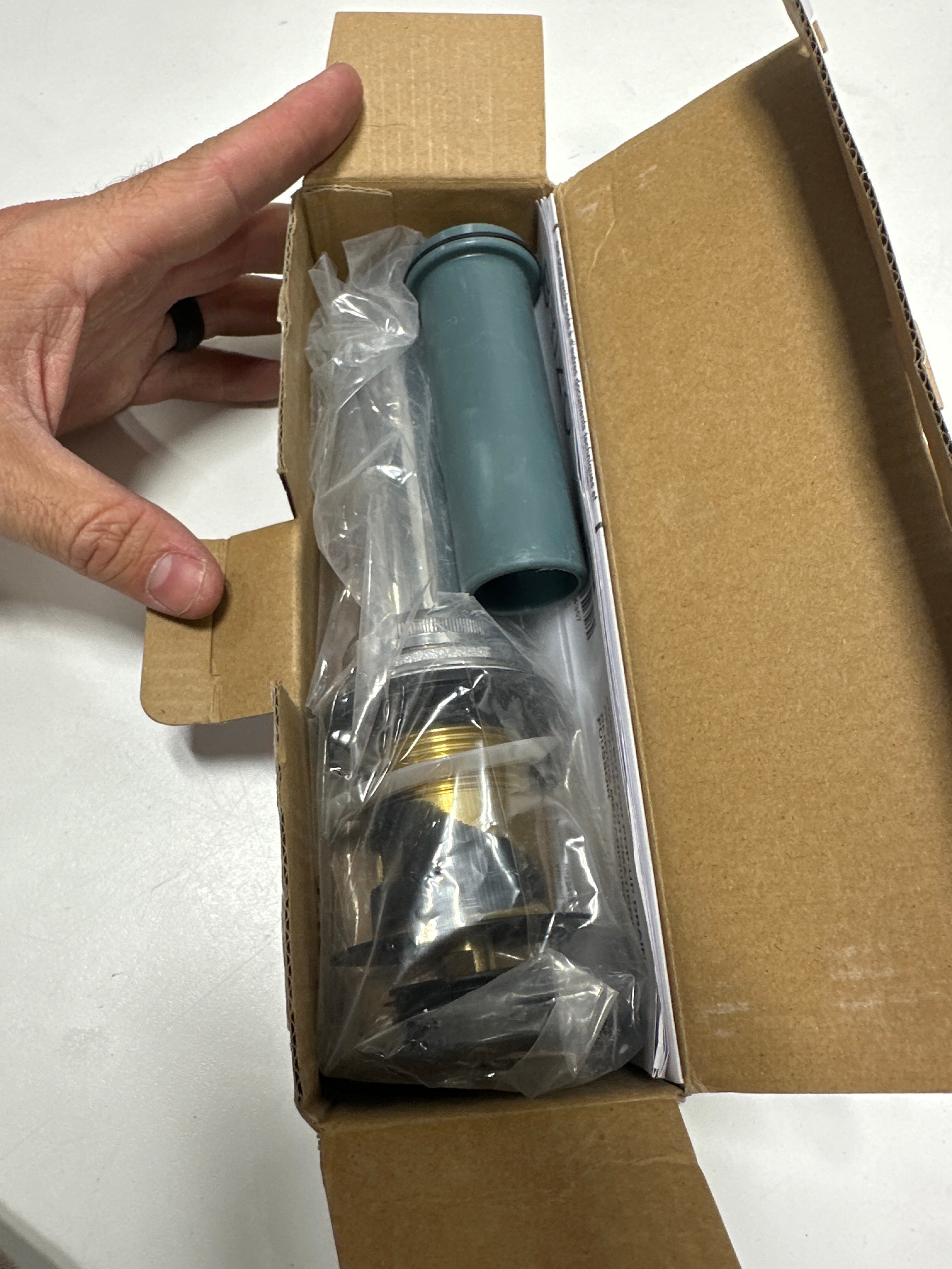 Brizo RP72414 1-5/8" Push Button Drain Assembly
