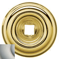 Baldwin 4902.150.BIN 1-1/2-Inch Cabinet Knob Back Plate, Satin Nickel