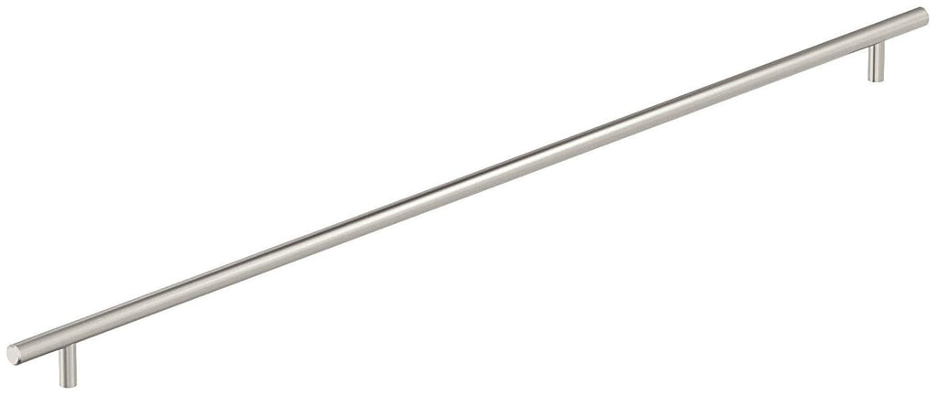2 x Amerock Bar Pulls 25-3/16 Inch (640mm) Center-to-Center Satin Nickel Cabinet Pull - *Tools Hardware & Misc