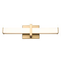 Golden Lighting 5623-B19 BCB-OP Elon Vanity Wall Light in Brushed Champagne Brass