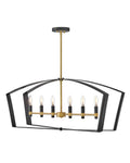 Scratch Lark Sammi 40 Inch Linear Suspension Light Sammi - 83645BK - Modern Contemporary
