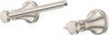 Pfister BPH-UTD0 Universal Wall Mounted Pivoting Toilet Paper Holder - Brushed Nickel