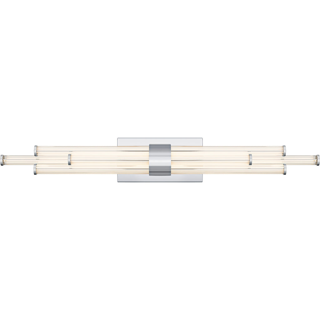 Polished Chrome LED Bathroom Vanity Light Light from the Talbott Collection