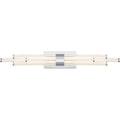 Polished Chrome LED Bathroom Vanity Light Light from the Talbott Collection