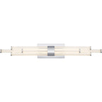 Polished Chrome LED Bathroom Vanity Light Light from the Talbott Collection