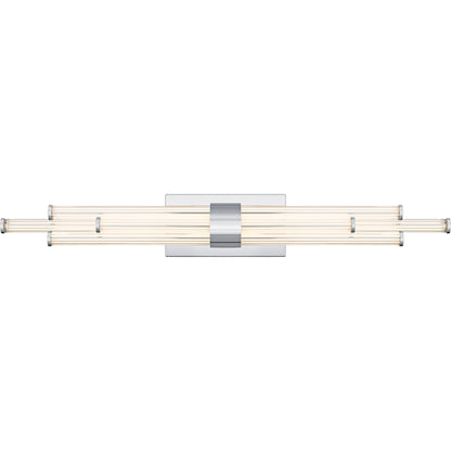 Polished Chrome LED Bathroom Vanity Light Light from the Talbott Collection