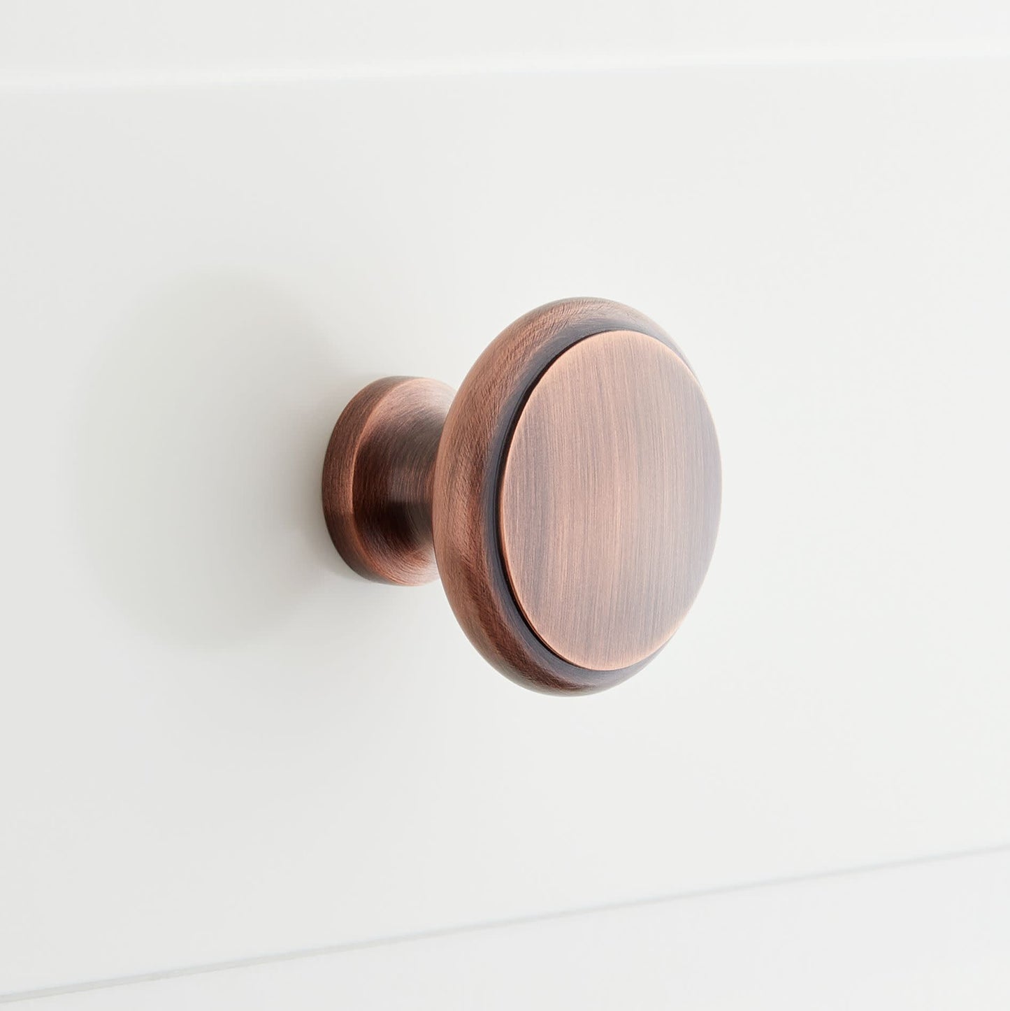 Signature Hardware 945983-114 Nantes 1-1/4 Inch Diameter Round Cabinet Knob Antique Copper - *Tools Hardware & Misc
