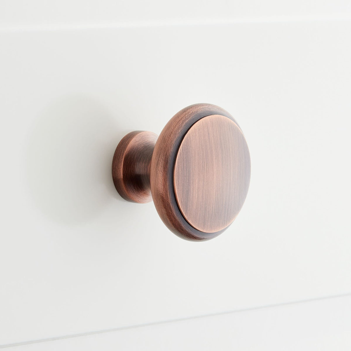 Signature Hardware 945983-114 Nantes 1-1/4 Inch Diameter Round Cabinet Knob Antique Copper - *Tools Hardware & Misc