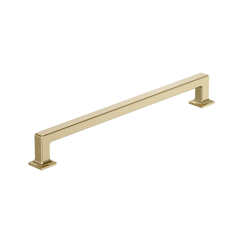 Amerock BP37447 Lintel 10-1/16 Inch Center to Center Bar Cabinet Pull Golden Champagne