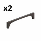 2 x Amerock BP37426 Merced 7-9/16 Inch Center to Center Bar Cabinet Pull Oil Rubbed Bronze