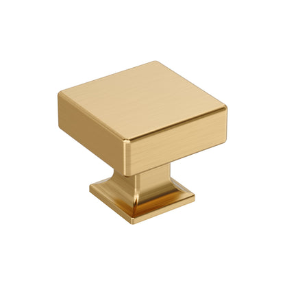 8 Amerock Lintel 1-1/4 Inch (32mm) Length Champagne Bronze Cabinet Knob