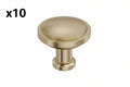 10 x Amerock Faircrest 1-1/4 Inch (32mm) Diameter Golden Champagne Cabinet Knob