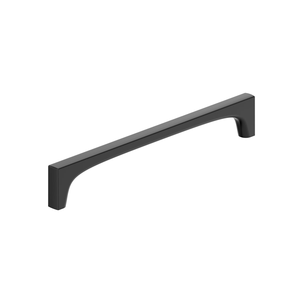 Amerock Merced 8-13/16 Inch (224mm) Center-to-Center Matte Black Cabinet Pull