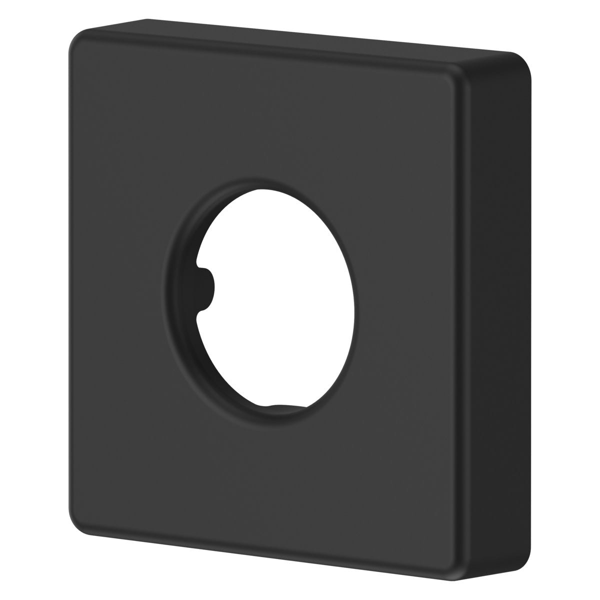 Pfister USC-21SHW Modern Square Shower Arm Flange Matte Black Bath