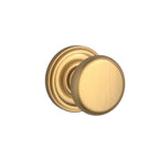 Baldwin FD.ROU.TRR Round Non-Turning Two-Sided Dummy Door Knob Set with Round Rose