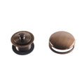 Jones Stephens B0BPRB Brass Overflow Faceplate with Tub Stopper Oil Rubbed Bronze - *Plumbing