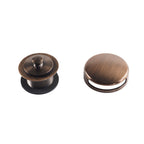 Jones Stephens B0BPRB Brass Overflow Faceplate with Tub Stopper Oil Rubbed Bronze - *Plumbing