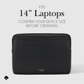 Kate Spade New York Black Saffiano Sleeve - Laptop Sleeve 14"