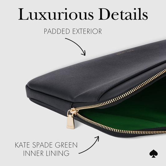 Kate Spade New York Black Saffiano Sleeve - Laptop Sleeve 14"