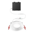 2 Premium Series 3 in. LED 2-Level Lumen Select Baffle Canless Recessed Light Adjustable CCT - *Lighting & Electrical
