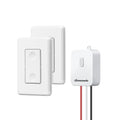 DEWENWILS 15 Amp High Power Wireless Remote Control No in-Wall Wiring Light 3-Way Switch Kit