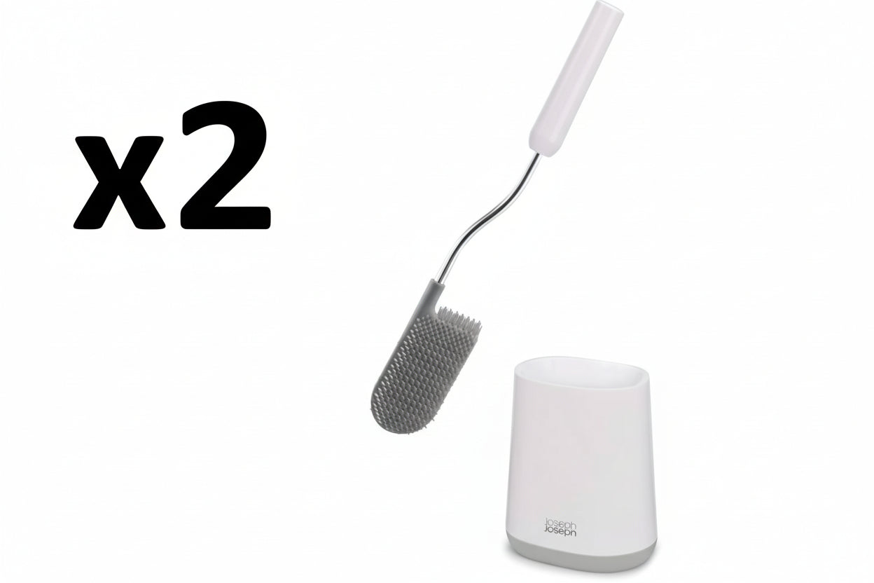 Joseph Joseph Flex Lite Toilet Brush 2pk