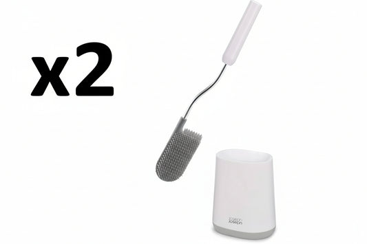 Joseph Joseph Flex Lite Toilet Brush 2pk