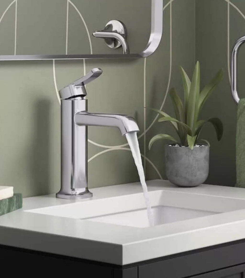 Kohler Cordate R30283-4D-CP Bathroom Single Handle Faucet - Polished Chrome